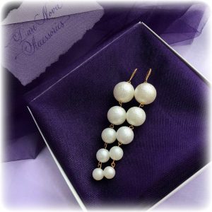 серьги из жемчуга