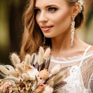 красивые свадебные прически фото